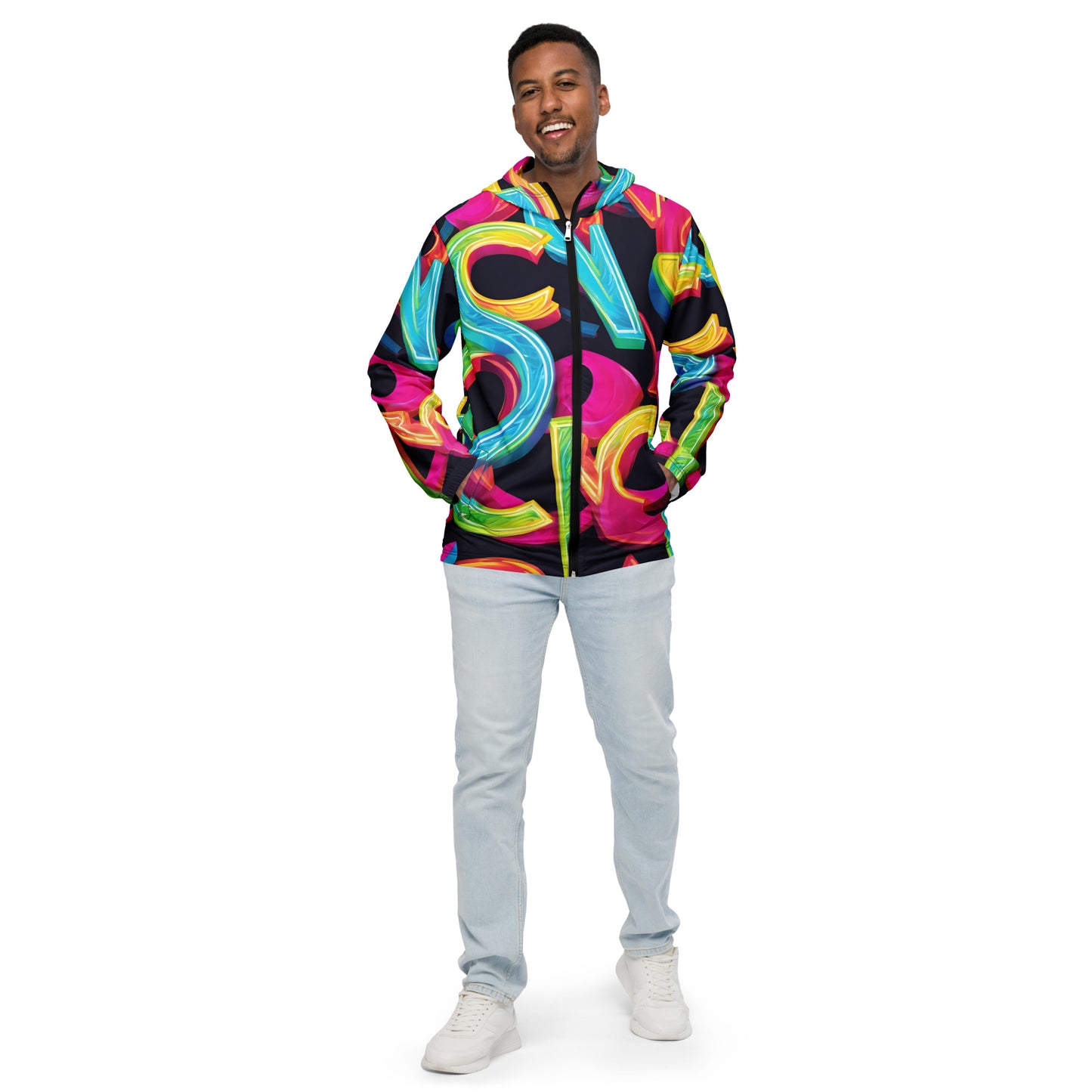 Neon Blast Men’s windbreaker