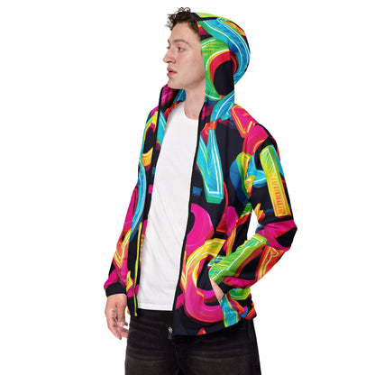 Neon Blast Men’s windbreaker