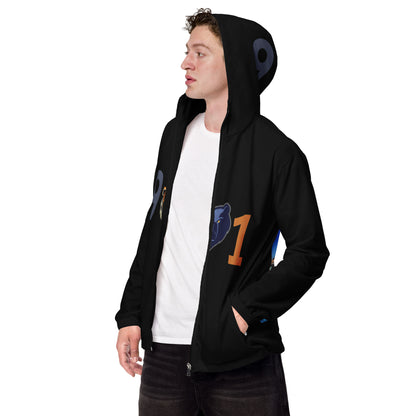 The Rep Yo City Collection Black Memphis (901) Unisex windbreaker