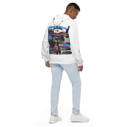 The Rep Yo City Collection White Memphis (901) Unisex windbreaker