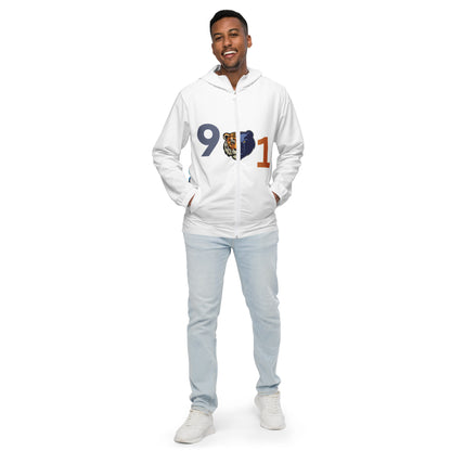 The Rep Yo City Collection White Memphis (901) Unisex windbreaker