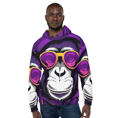 The Urban Monkey All Over Unisex Hoodie