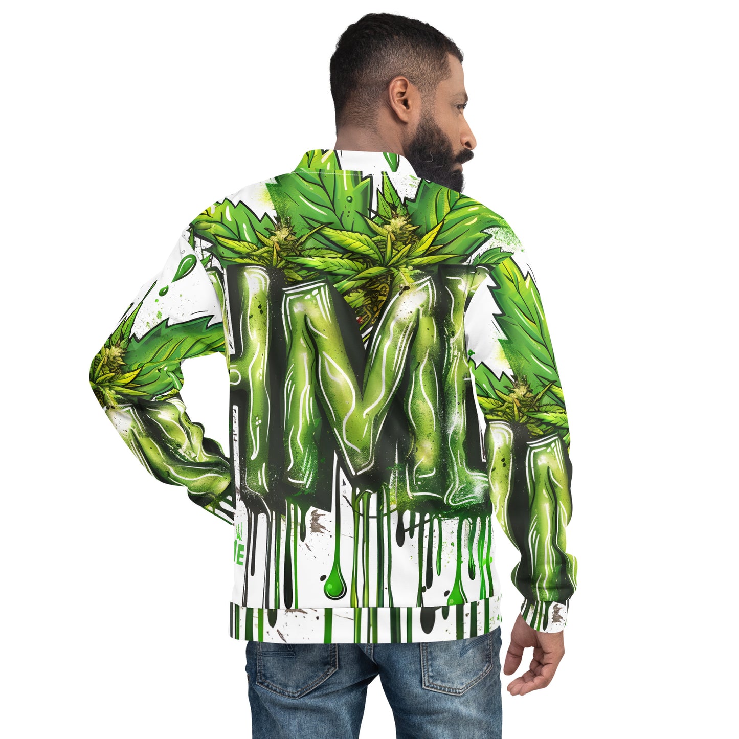 420 Themed Unisex Bomber Jacket