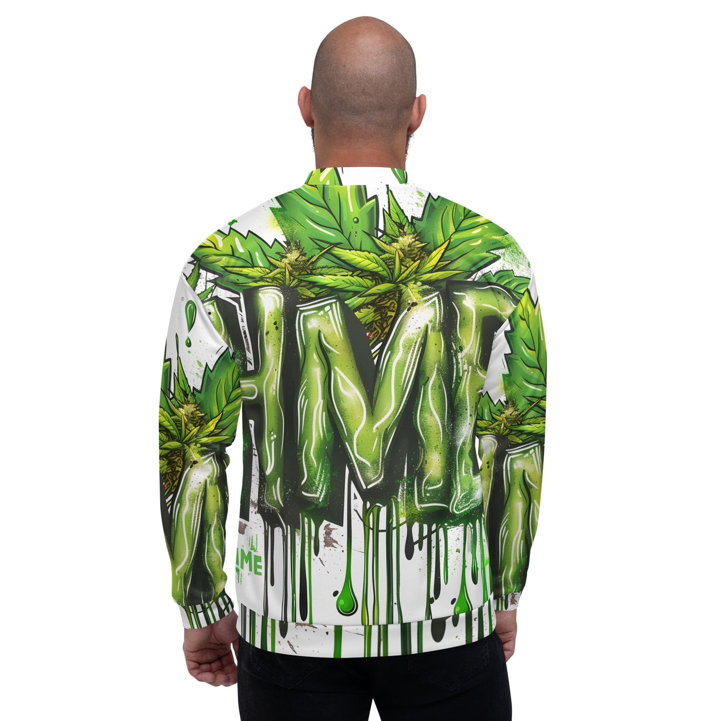 420 Themed Unisex Bomber Jacket