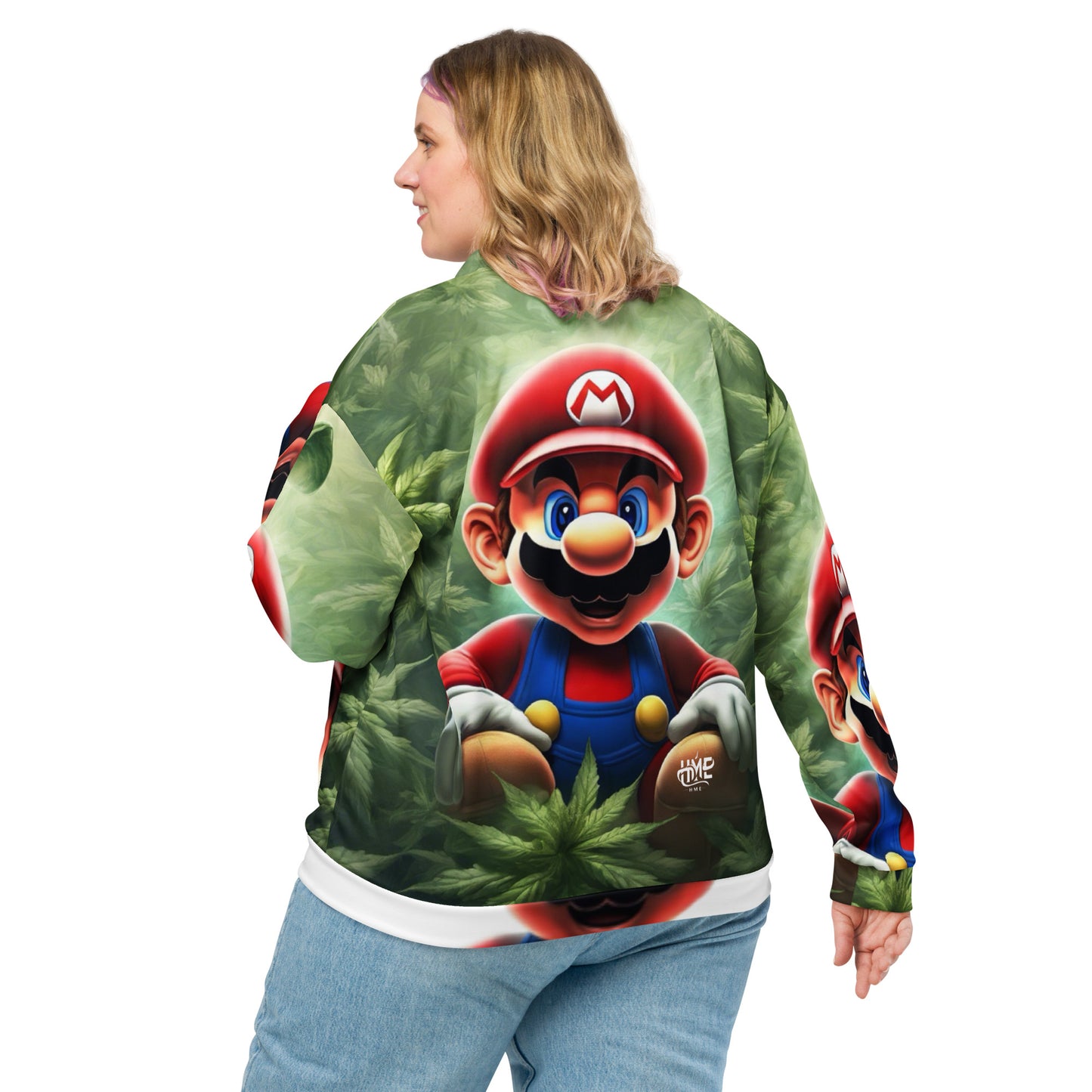 The 420 Collection Mario Unisex Bomber Jacket