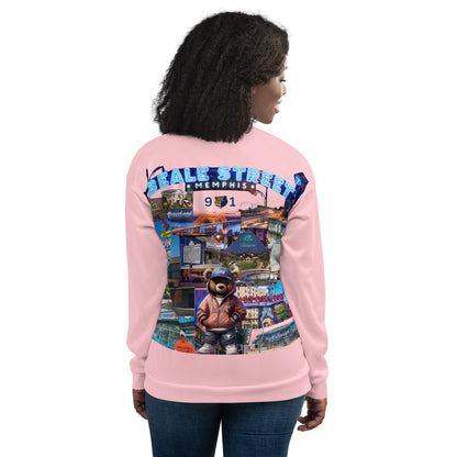 Rep Yo City Pink (Memphis) 901 Unisex Bomber Jacket