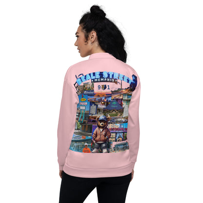 Rep Yo City Pink (Memphis) 901 Unisex Bomber Jacket