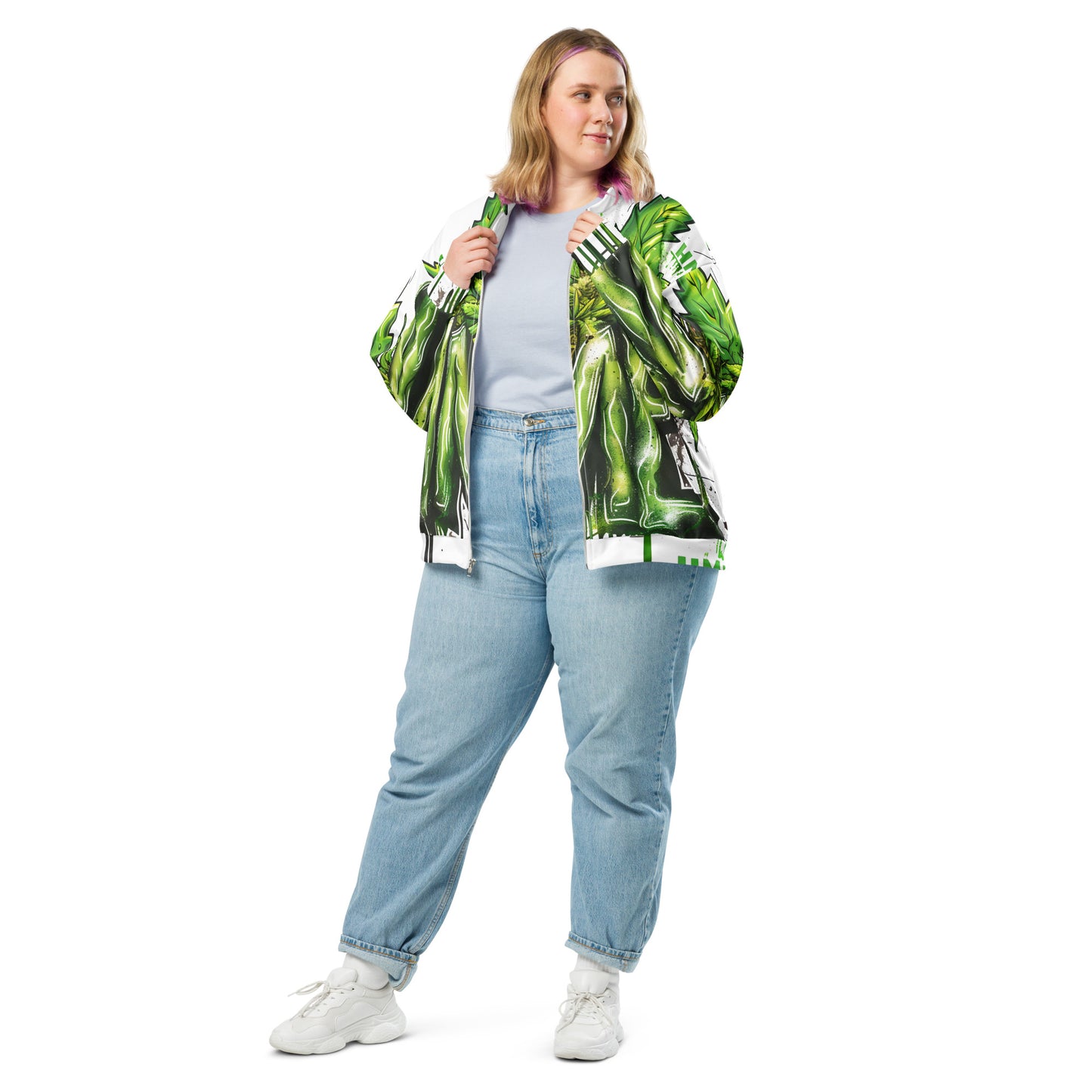 420 Themed Unisex Bomber Jacket