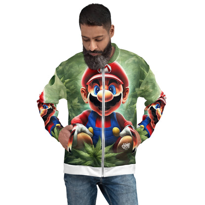 The 420 Collection Mario Unisex Bomber Jacket