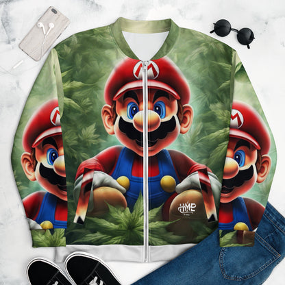 The 420 Collection Mario Unisex Bomber Jacket