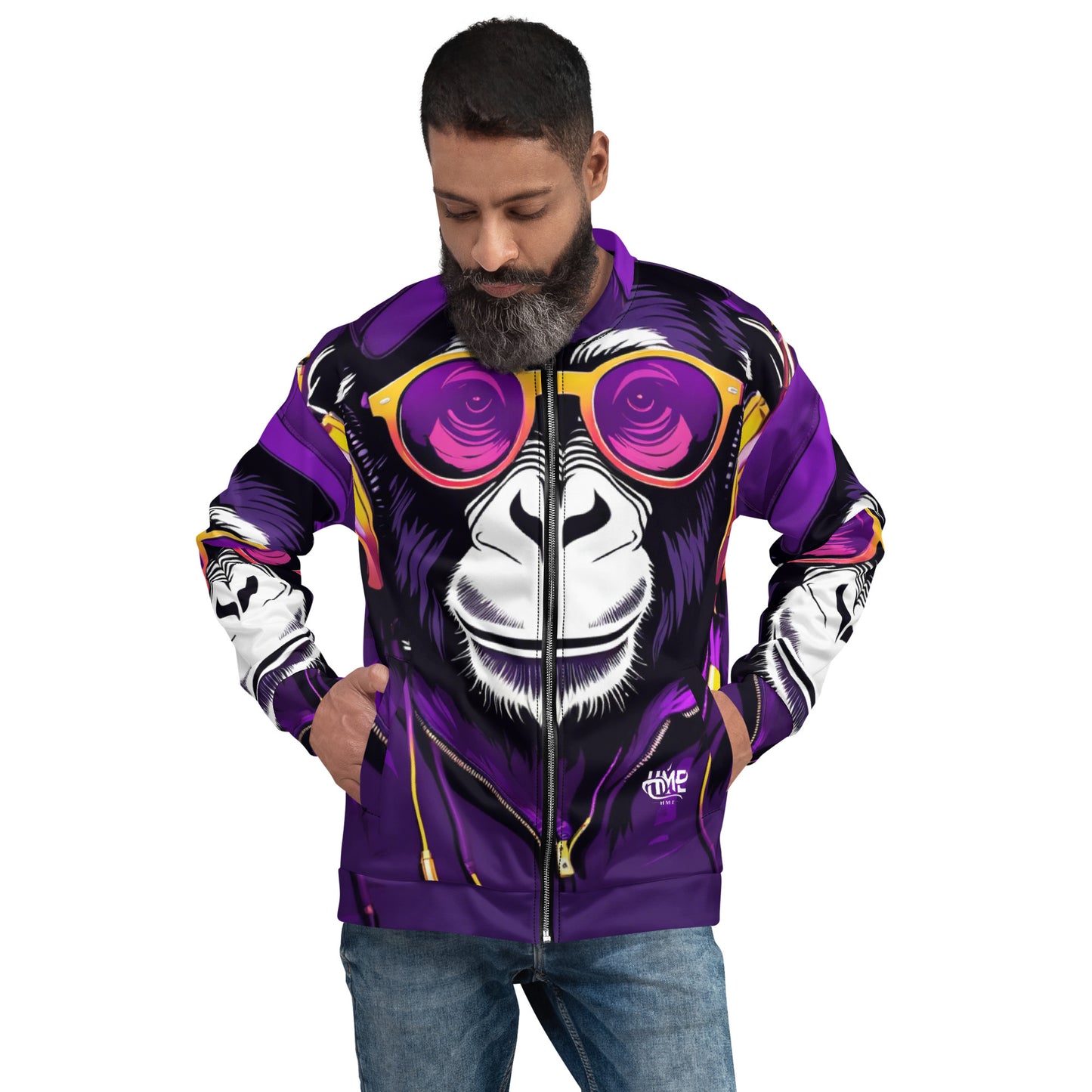 The Urban Monkey Collection Unisex Bomber Jacket