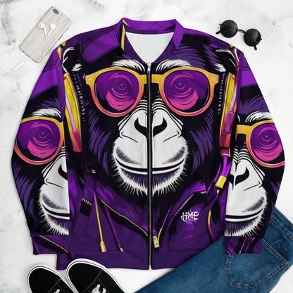 The Urban Monkey Collection Unisex Bomber Jacket