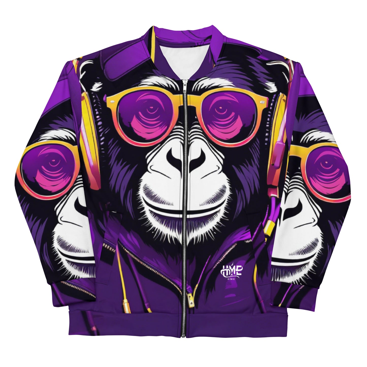 The Urban Monkey Collection Unisex Bomber Jacket