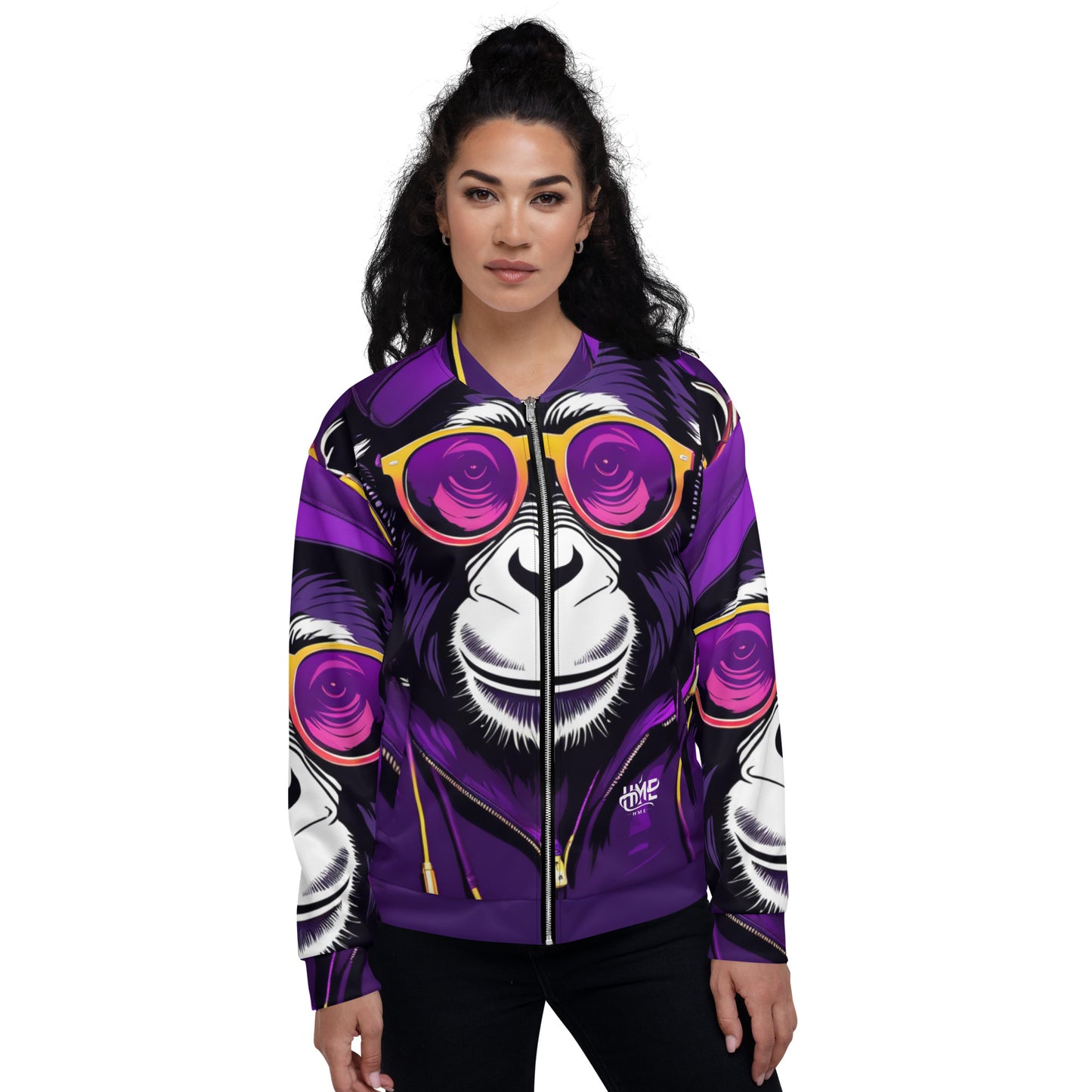 The Urban Monkey Collection Unisex Bomber Jacket