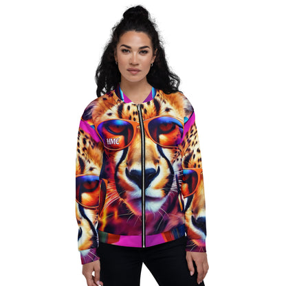 The Urban Cheetah Collection Unisex Bomber Jacket