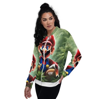 The 420 Collection Mario Unisex Bomber Jacket