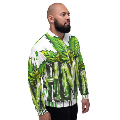 420 Themed Unisex Bomber Jacket