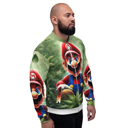 The 420 Collection Mario Unisex Bomber Jacket