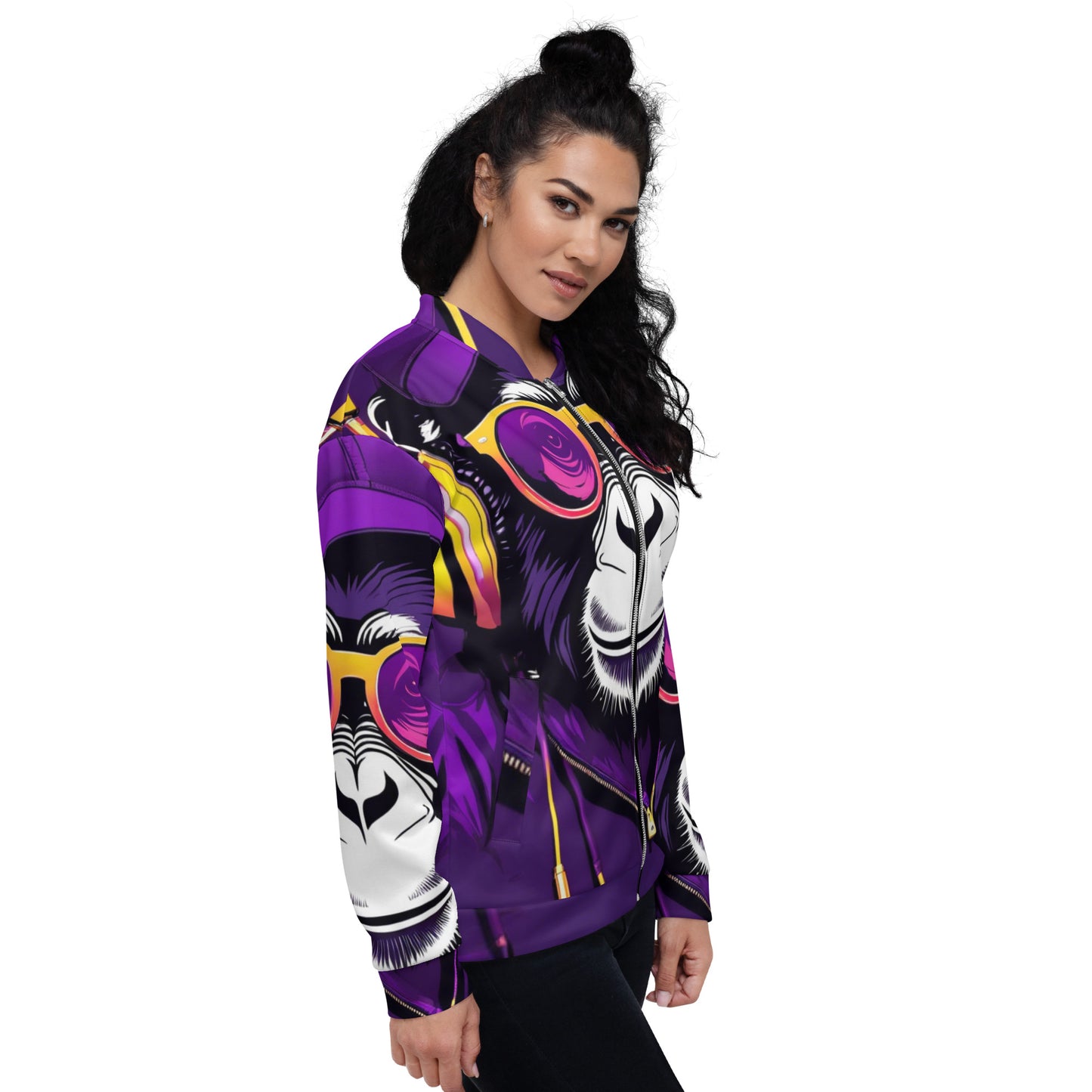 The Urban Monkey Collection Unisex Bomber Jacket