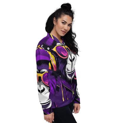 The Urban Monkey Collection Unisex Bomber Jacket