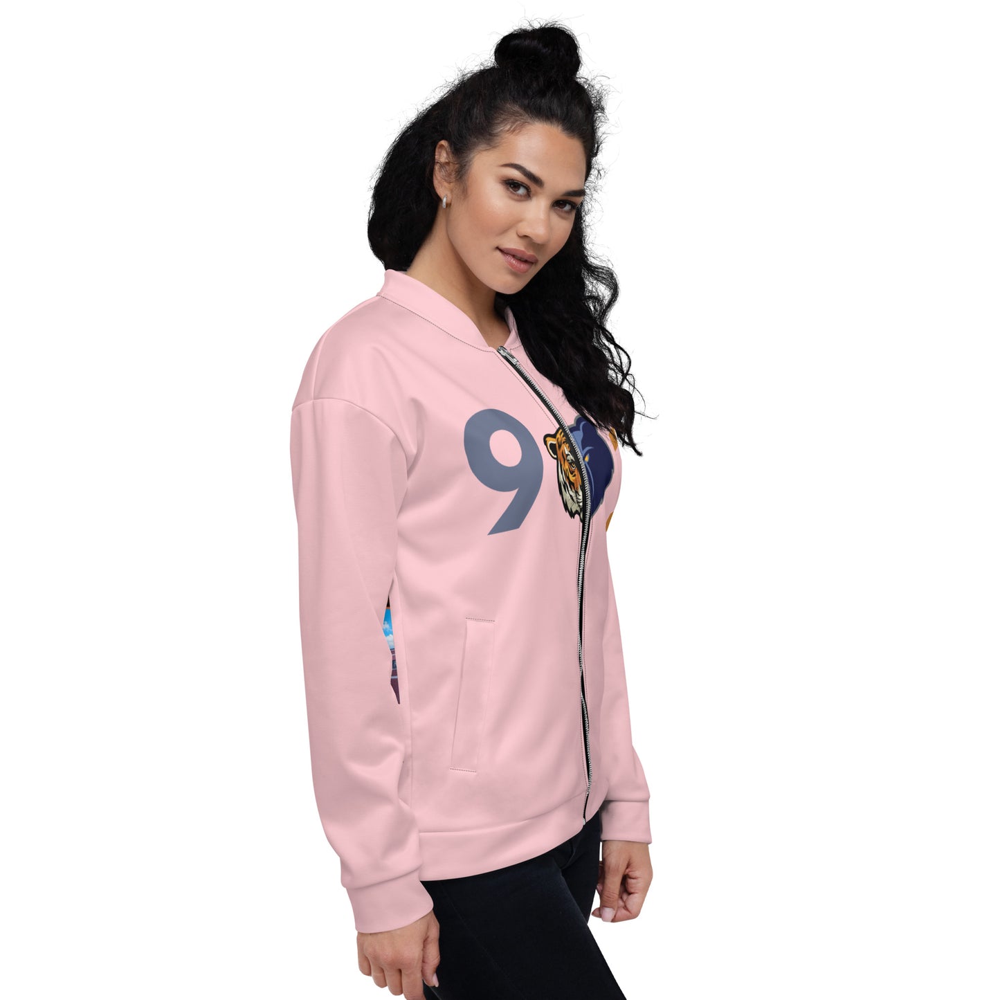 Rep Yo City Pink (Memphis) 901 Unisex Bomber Jacket