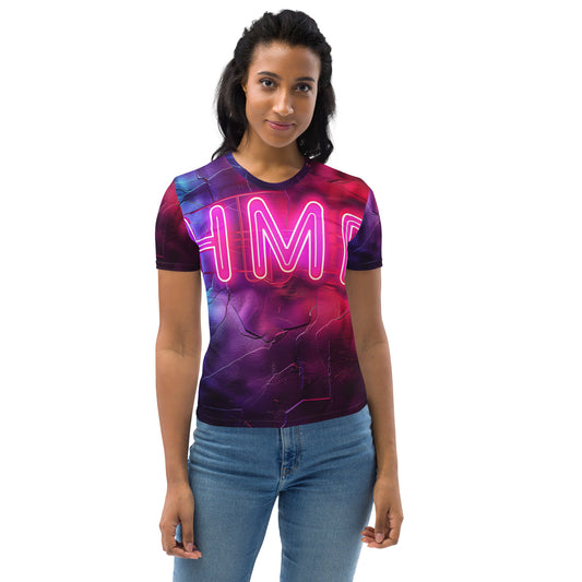 Pink Neon Women's T-shirt