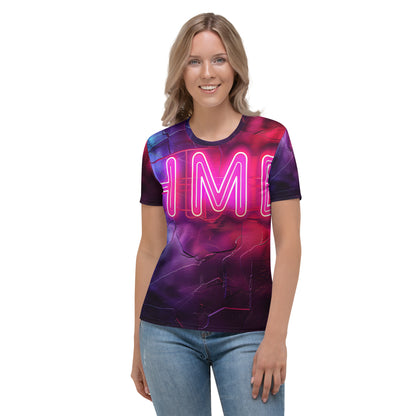 Pink Neon Women's T-shirt