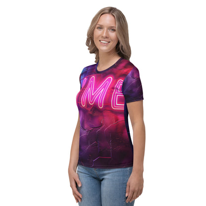 Pink Neon Women's T-shirt