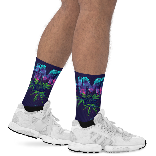 420 Themed Socks