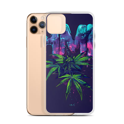 420 Themed Clear Case for iPhone®