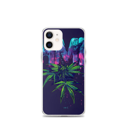 420 Themed Clear Case for iPhone®