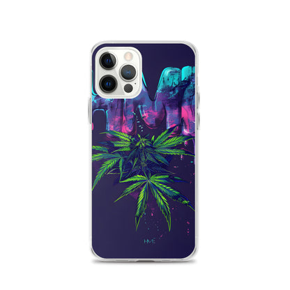 420 Themed Clear Case for iPhone®