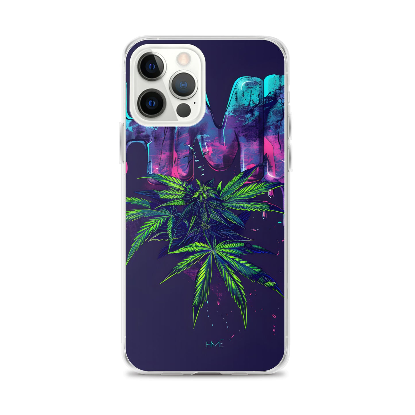 420 Themed Clear Case for iPhone®