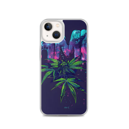 420 Themed Clear Case for iPhone®