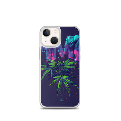 420 Themed Clear Case for iPhone®