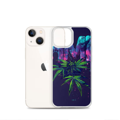 420 Themed Clear Case for iPhone®