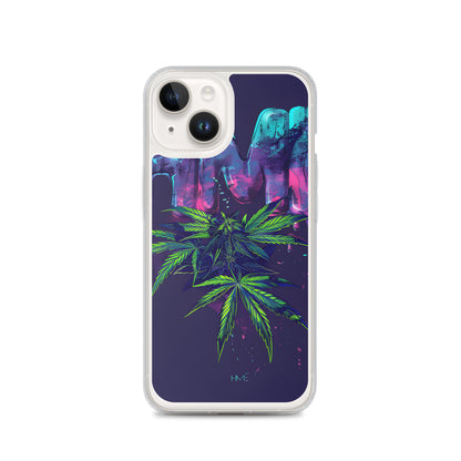 420 Themed Clear Case for iPhone®