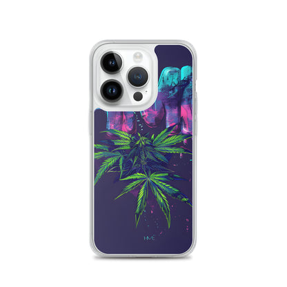 420 Themed Clear Case for iPhone®