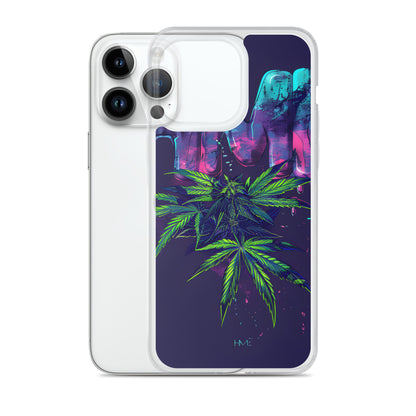 420 Themed Clear Case for iPhone®