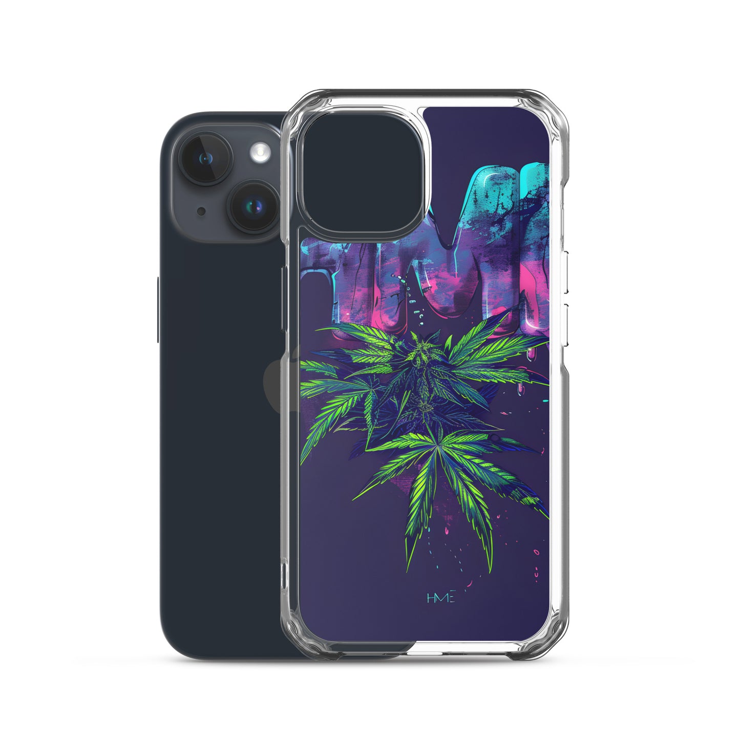 420 Themed Clear Case for iPhone®