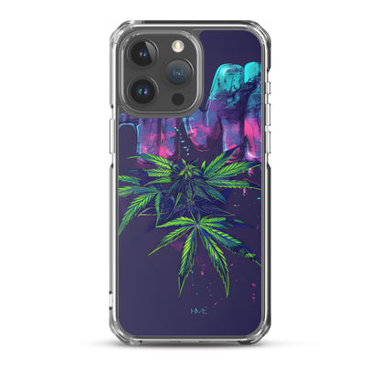 420 Themed Clear Case for iPhone®