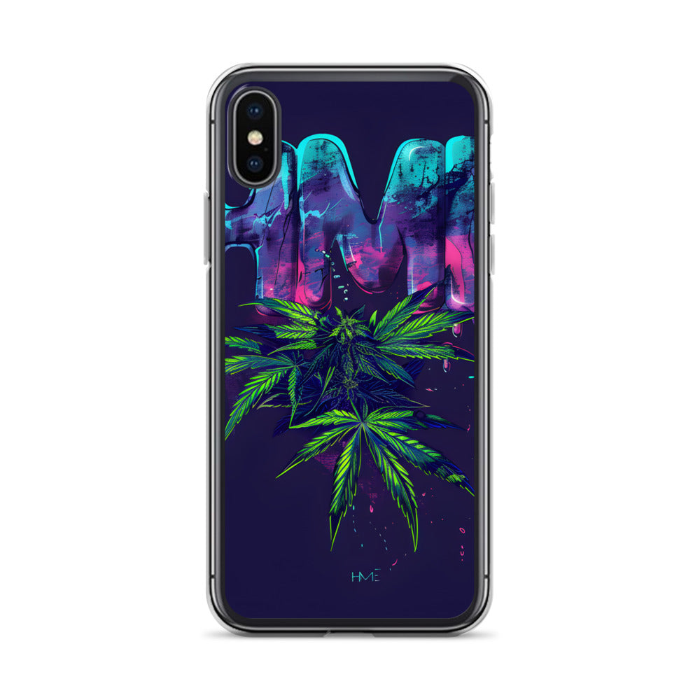 420 Themed Clear Case for iPhone®