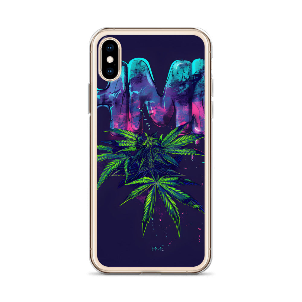 420 Themed Clear Case for iPhone®