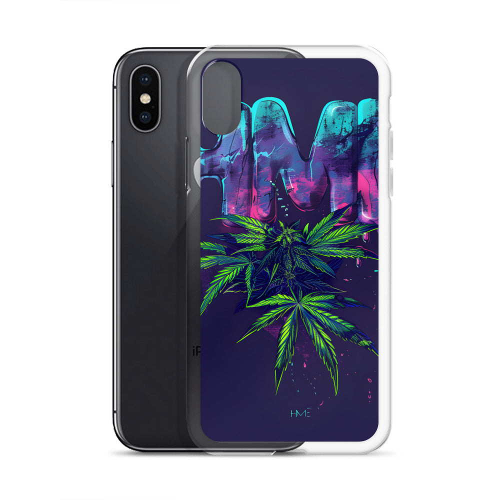 420 Themed Clear Case for iPhone®