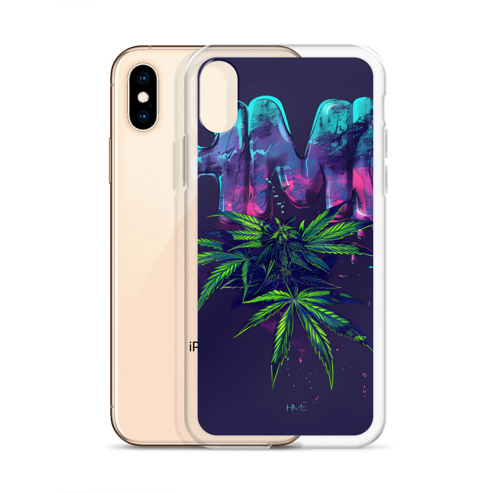 420 Themed Clear Case for iPhone®