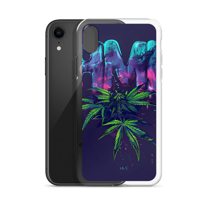 420 Themed Clear Case for iPhone®