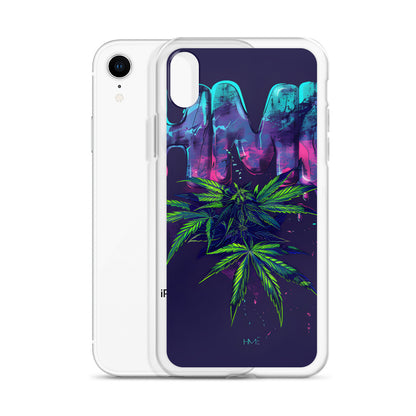 420 Themed Clear Case for iPhone®