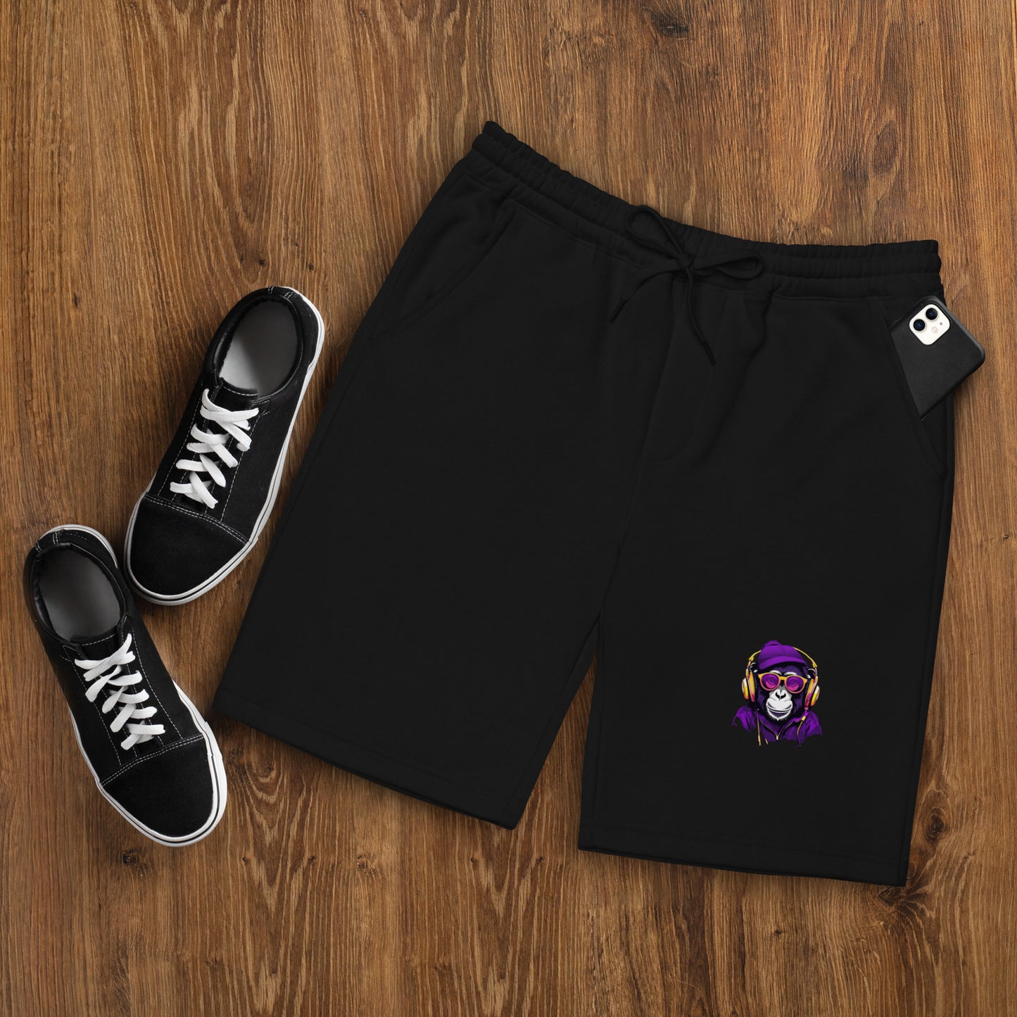 The Urban Monkey Collection Men's fleece shorts