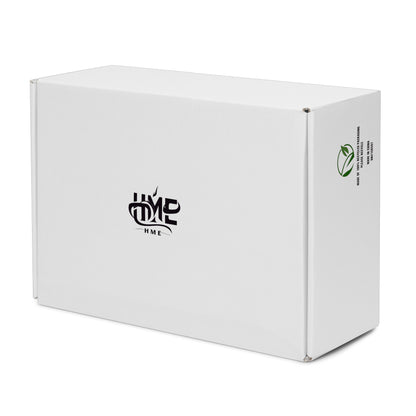 The Lou Collection Men’s high top canvas shoes (White Logo)