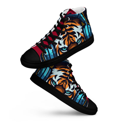 The Urban Tiger Men’s high top canvas shoes